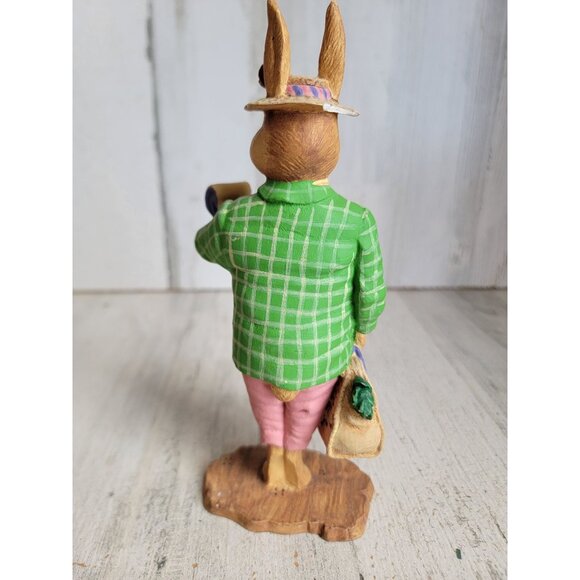 Dept 56 rabbits general store owner spring home decor vintage - Picture 8 of 11